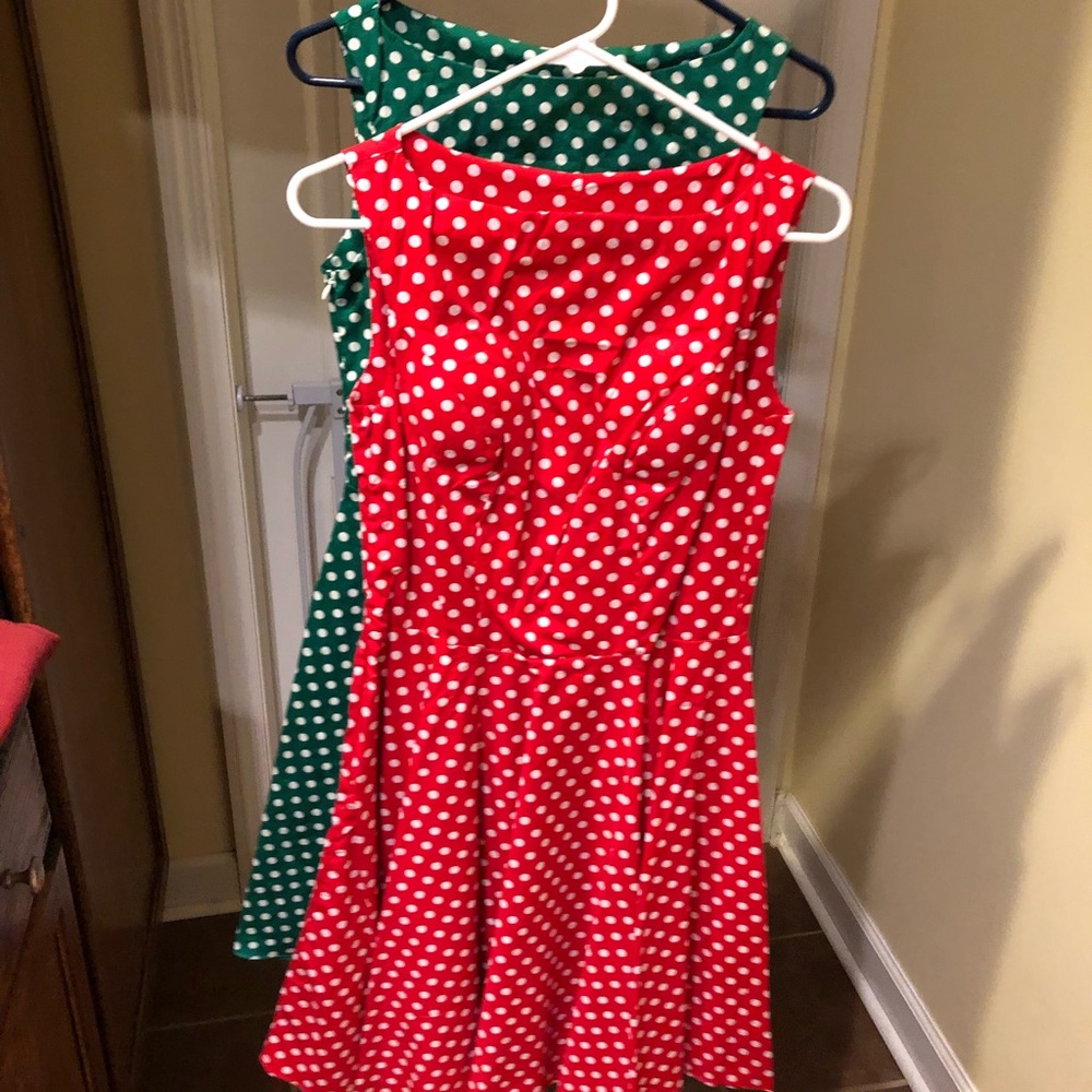 Medium Polka Dot Dresses